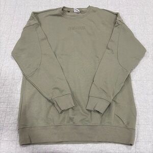 Gymshark Lightweight Crewneck Green Size Medium
